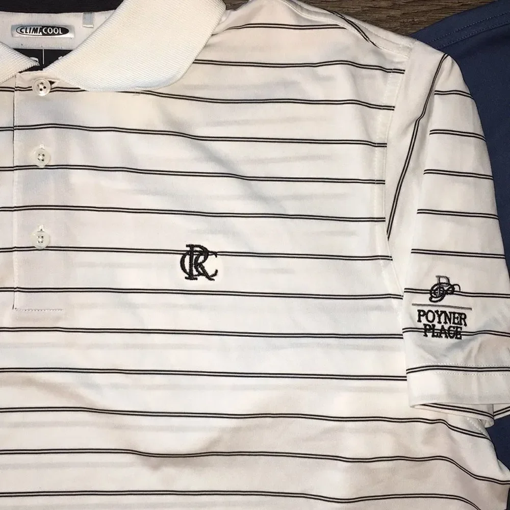 7-Adidas Famous Golf Courses Polo Shirt-L Mens